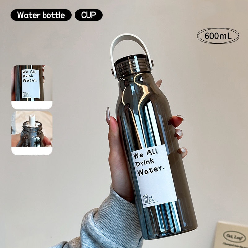 600ML Thickened Glass Water Bo - огляд і ціна Outdoor Sport Glass Water Bottle
