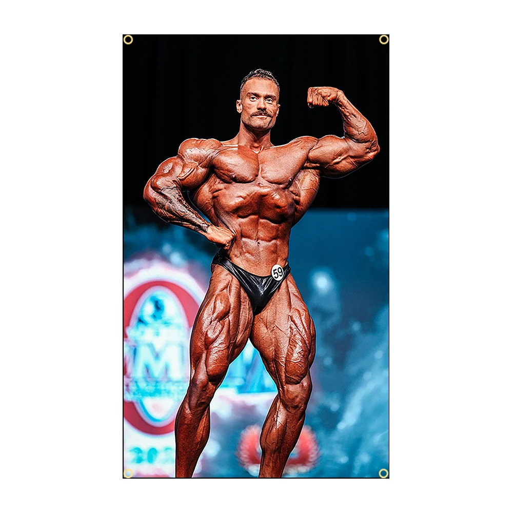 90X150CM Bodybuilding GYM Flag - огляд і ціна Outdoor Sport Club
